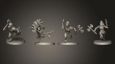 Military figurines Kobolds of Yao Long Temple FREE 3d model