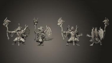 Military figurines Kobolds of Yao Long Temple hand Flame 005 3d model