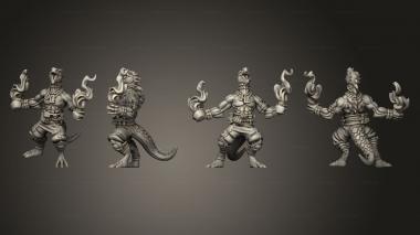 Military figurines Kobolds Vank The Alchemist A 3d model