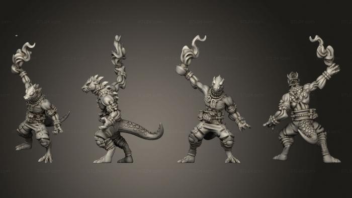Military figurines (Kobolds Vank The Alchemist B, STKW_8722) 3D models for cnc