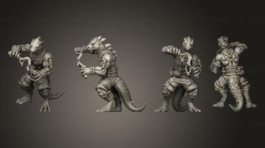 Military figurines Kobolds Vank The Alchemist C 3d model
