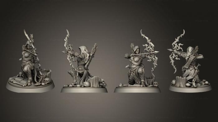 Military figurines (Koi Nidret Archer of the Stings, STKW_8727) 3D models for cnc