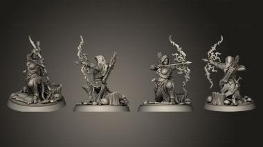 Military figurines Koi Nidret Archer of the Stings 3d model
