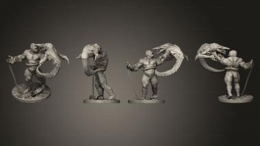 Military figurines KONG charles jackson 3d model