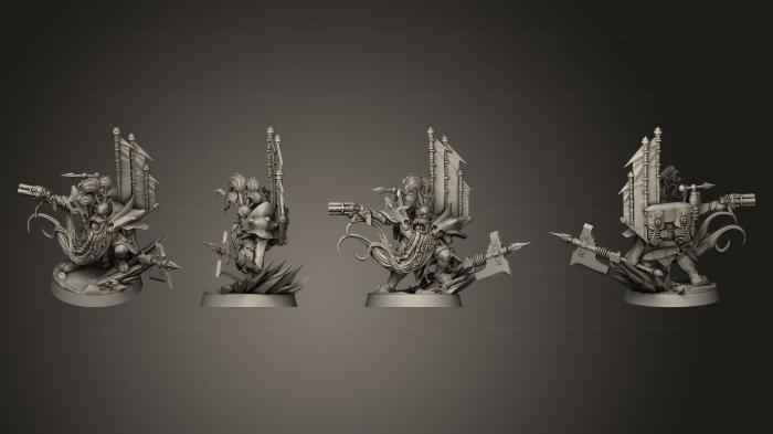 Military figurines (Koradahn the Reckless, STKW_8733) 3D models for cnc