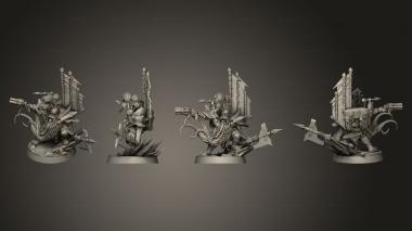 Military figurines Koradahn the Reckless 3d model