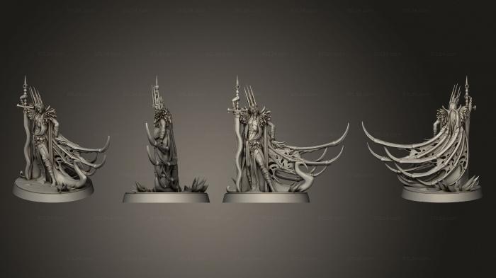 Military figurines (Koschei the Deathless, STKW_8739) 3D models for cnc