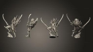 Military figurines Kraash Dark Ranger 3d model