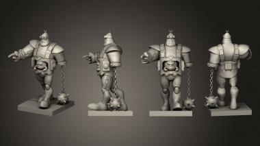 Military figurines Krang 3d model