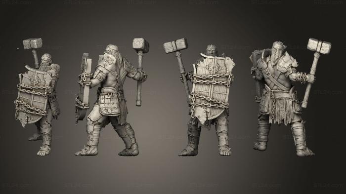 Military figurines (Kraweld the Siege Giant 1 5, STKW_8762) 3D models for cnc