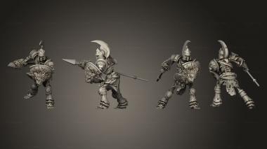 Military figurines Kreon C 3d model