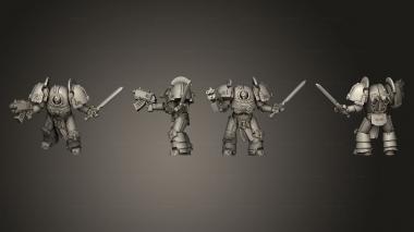Military figurines Kronos 3d model