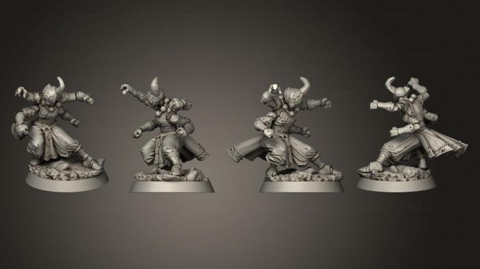 Military figurines (Krtyx Adept, STKW_8770) 3D models for cnc