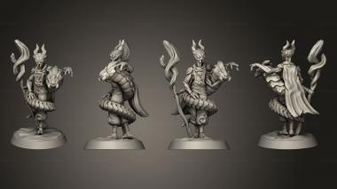 Military figurines Krtyx Lord 3d model