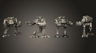 Military figurines KTF Prime 5 3d model