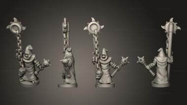 Military figurines kultbanner 3d model