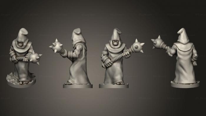 Military figurines (kultist 2, STKW_8784) 3D models for cnc