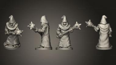 Military figurines kultist 3 3d model