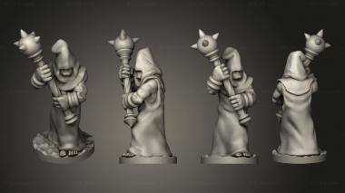 Military figurines kultist 4 3d model