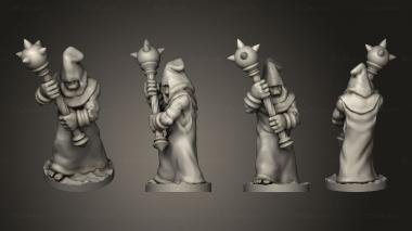 Military figurines kultist 5 3d model