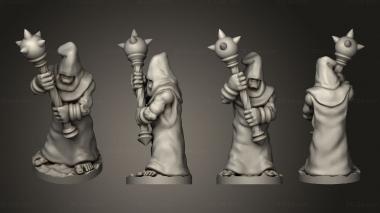 Military figurines kultist 6 3d model