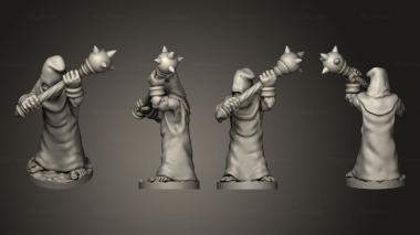Military figurines kultist 7 3d model