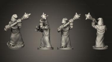Military figurines kultist 9 3d model