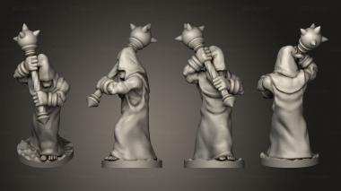 Military figurines kultist 10 3d model