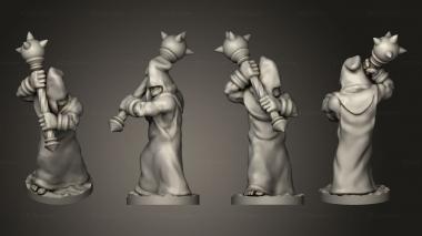 Military figurines kultist 11 3d model
