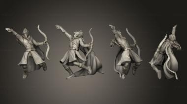 Military figurines Laigalad Mounted 3d model