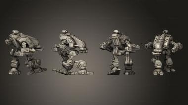 Military figurines lammergeir ii hunting 3d model