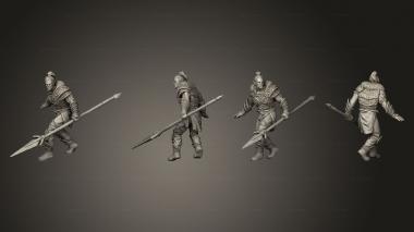 Military figurines Larsael The Lightning Freescale 3d model