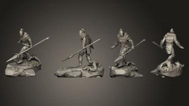 Military figurines Larsael The Lightning 3d model