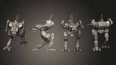 Military figurines LCT 1 V 3 3d model