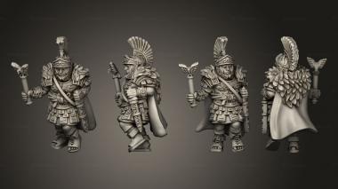 Military figurines LEGATE TITUS ON FOOT 3d model