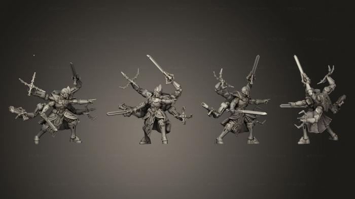 Military figurines (Legion Infantry Comander, STKW_8879) 3D models for cnc