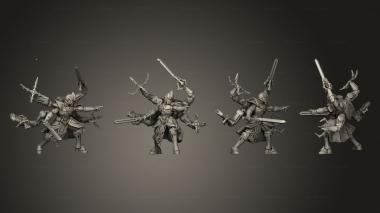 Military figurines Legion Infantry Comander 3d model