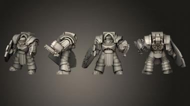 Military figurines Legion Vigil Wardens by That Evil One 3d model