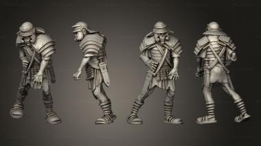 Military figurines LEGIONNAIRE FLANK 1 3d model