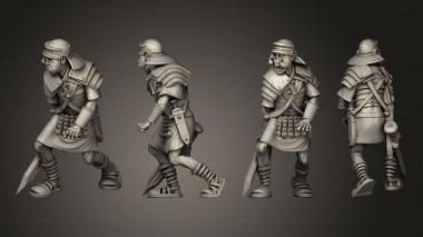 Military figurines LEGIONNAIRE FLANK 3 3d model