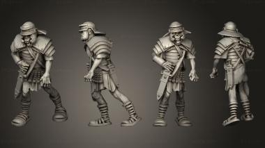 Military figurines LEGIONNAIRE FLANK 4 3d model