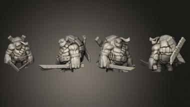 Military figurines Leohardfoe 3d model