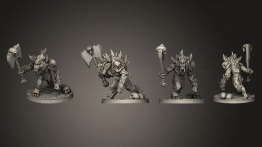 Military figurines Lesser Demon 5 3d model