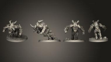 Military figurines Lesser Demon 6 3d model