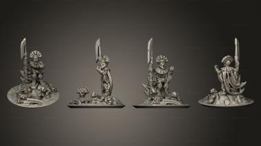 Military figurines Lich Prist 01 3d model