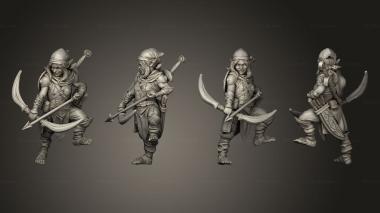 Military figurines Lidda 3d model