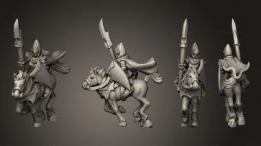 Military figurines light cavalry 05 3d model