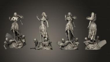 Military figurines Liliana Vess 3d model