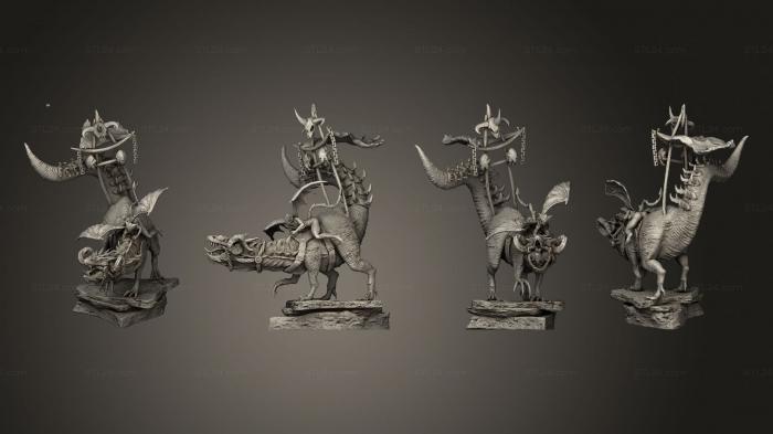 Military figurines (Lilith Rider C, STKW_9062) 3D models for cnc