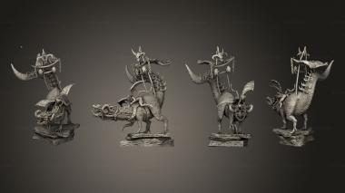 Military figurines Lilith Rider C 3d model